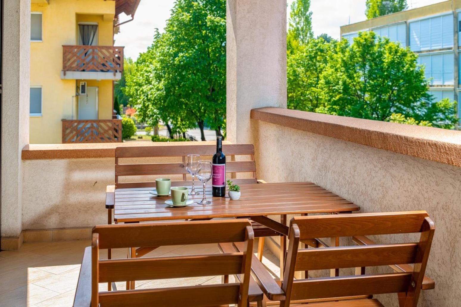 Sekli Apartman Balatonlelle Esterno foto